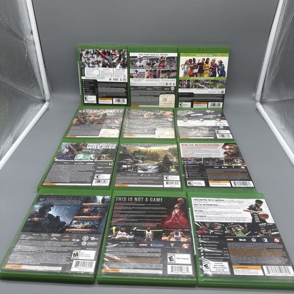 Lot of 12 Xbox One Games Tested Madden NBA 2K Destiny Ark Sims Sports Shooter - Picture 3 of 3